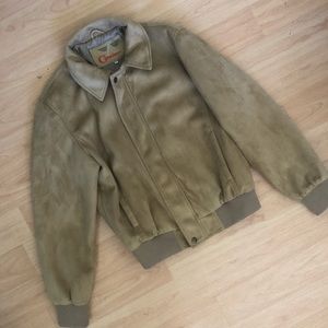 A Collezioni | Suede Bomber Jacket